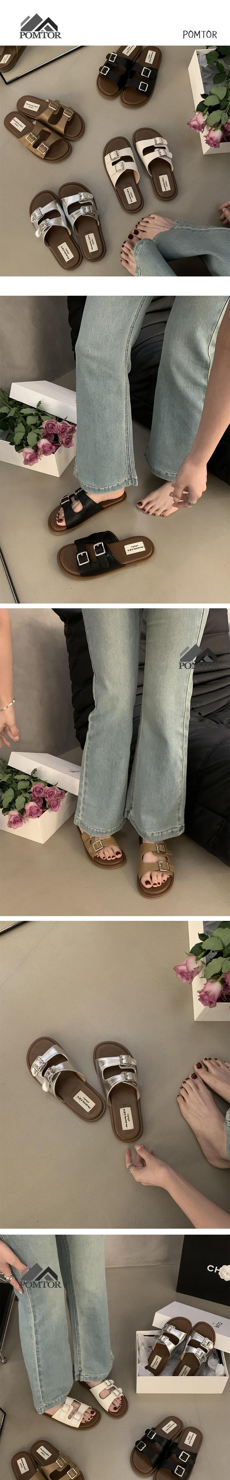 여성 뮬 슬리퍼 여성뮬슬리퍼형샌들