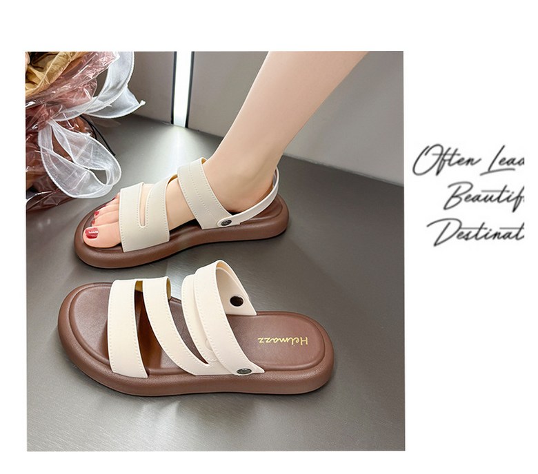여름 여성 슬리퍼 여성뮬슬리퍼형샌들