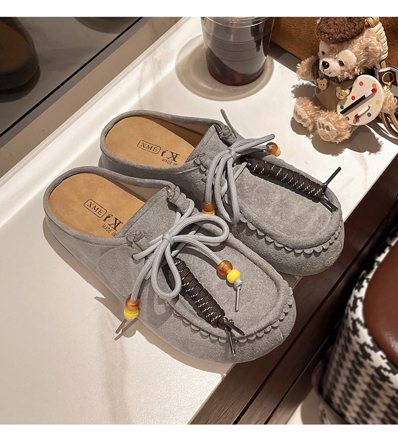 여성 캐주얼 로퍼 여성뮬슬리퍼형샌들