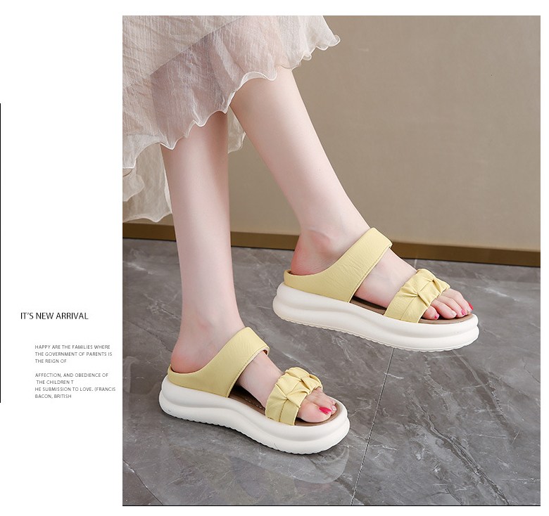 여성 발편한 샌들 여성뮬슬리퍼형샌들