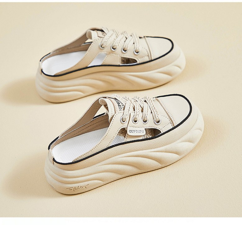 여성 발편한 뮬 여성뮬슬리퍼형샌들