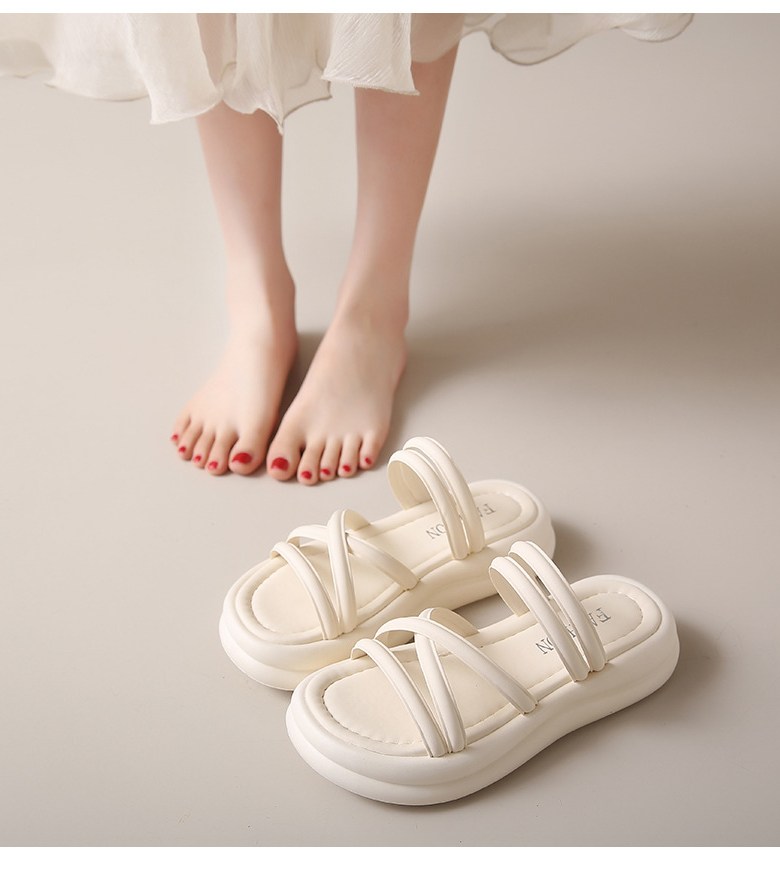 여성 발편한 슬리퍼 여성뮬슬리퍼형샌들