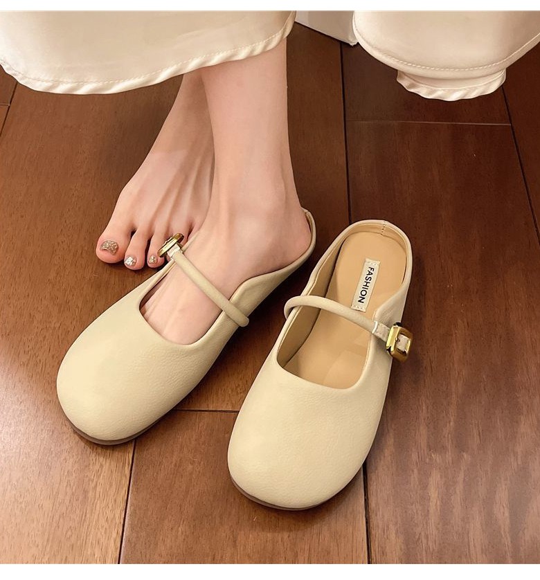 여성 뮬 슬리퍼 여성뮬슬리퍼형샌들