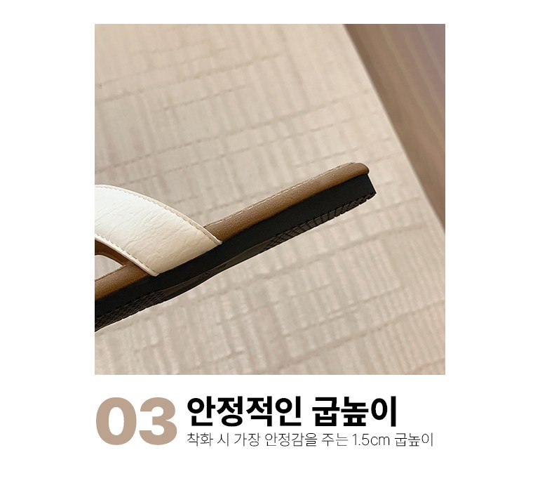 여성 귀여운 리본 여성뮬슬리퍼형샌들