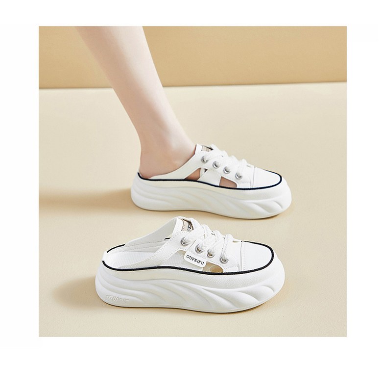 여성 발편한 뮬 여성뮬슬리퍼형샌들