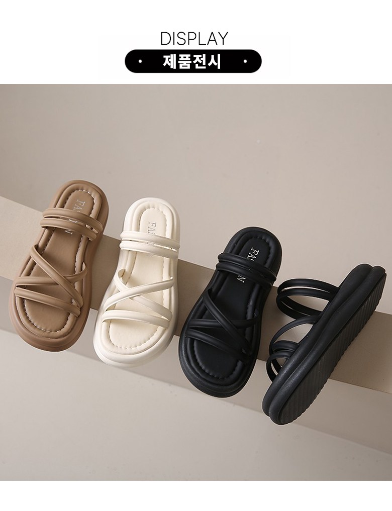 여성 발편한 슬리퍼 여성뮬슬리퍼형샌들