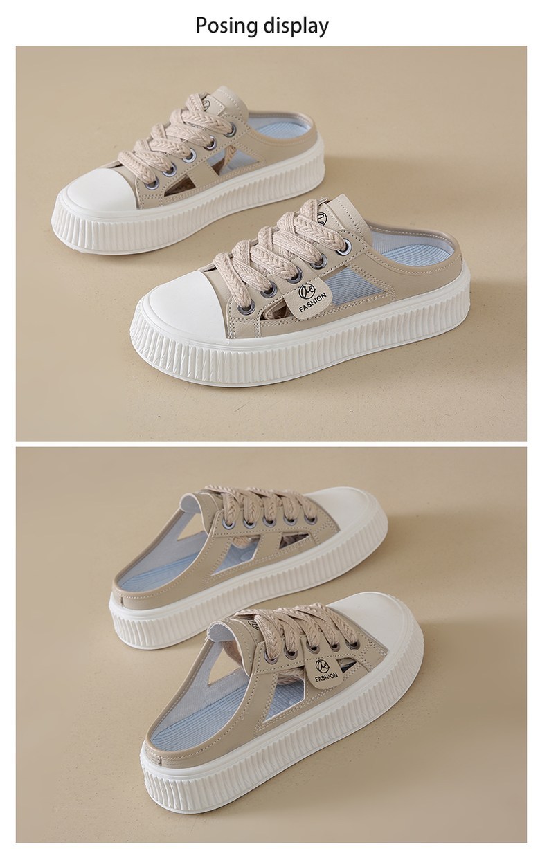 여성 발편한 데일리 여성뮬슬리퍼형샌들