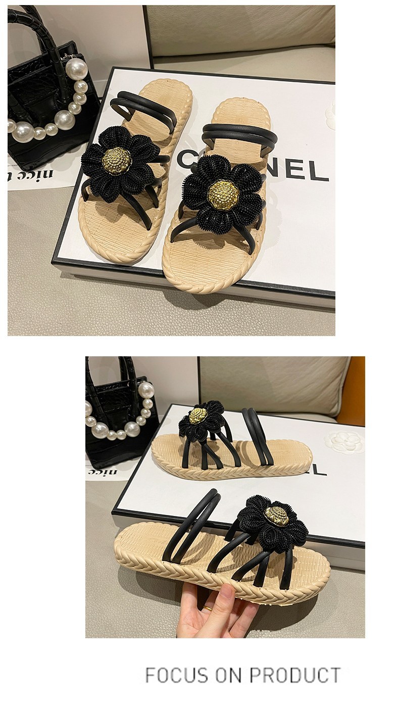 여성여름샌들 발편한샌들 외출 여성뮬슬리퍼형샌들