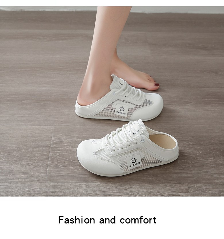 여성 통굽 발편한 여성뮬슬리퍼형샌들