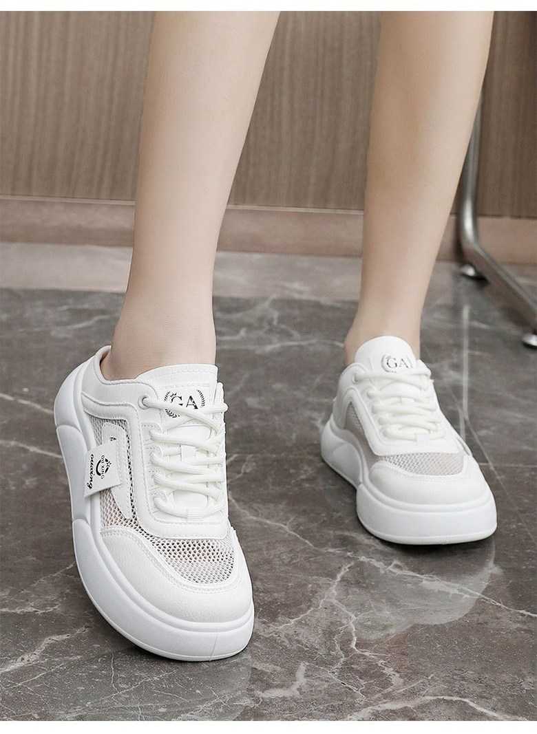 여성 발편한 메쉬 여성뮬슬리퍼형샌들