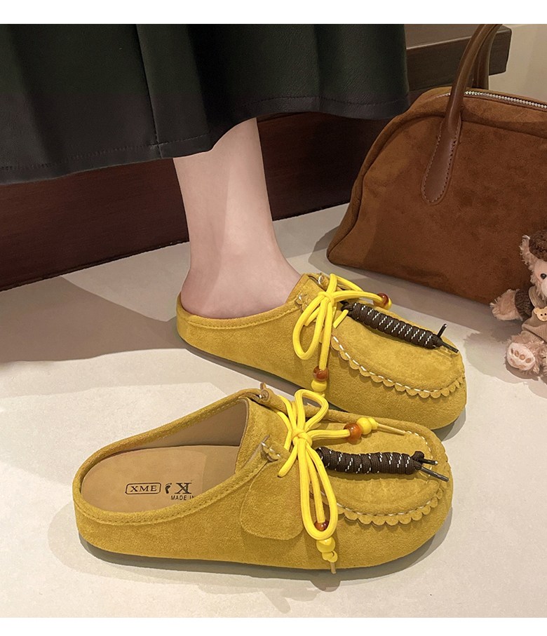 여성 캐주얼 로퍼 여성뮬슬리퍼형샌들