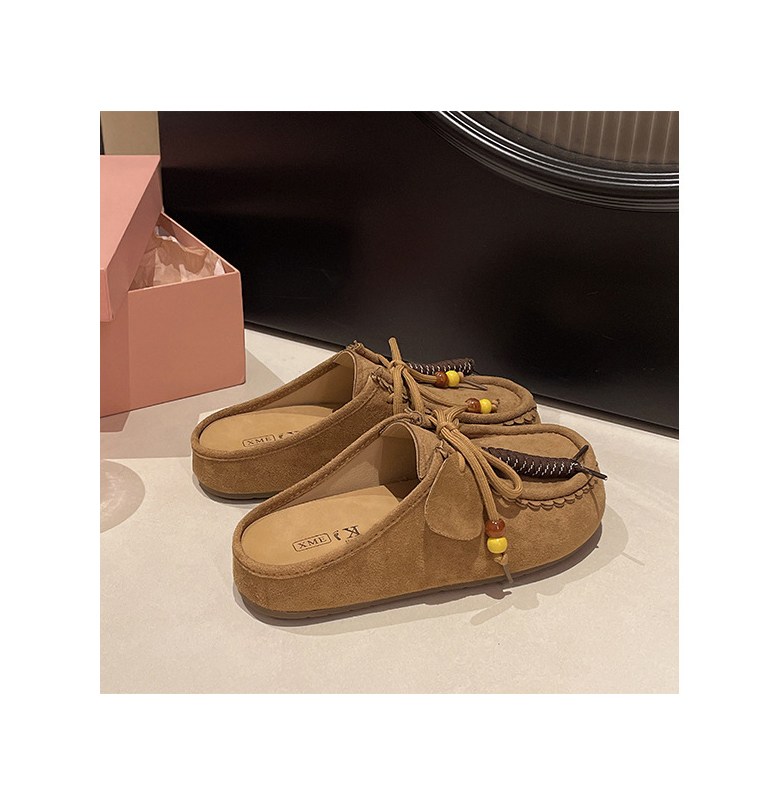 여성 캐주얼 로퍼 여성뮬슬리퍼형샌들