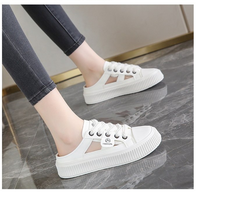 여성 발편한 데일리 여성뮬슬리퍼형샌들