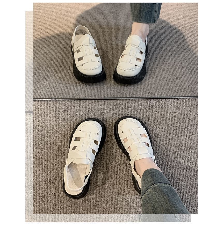 여성 키높이 여름샌들 여성뮬슬리퍼형샌들