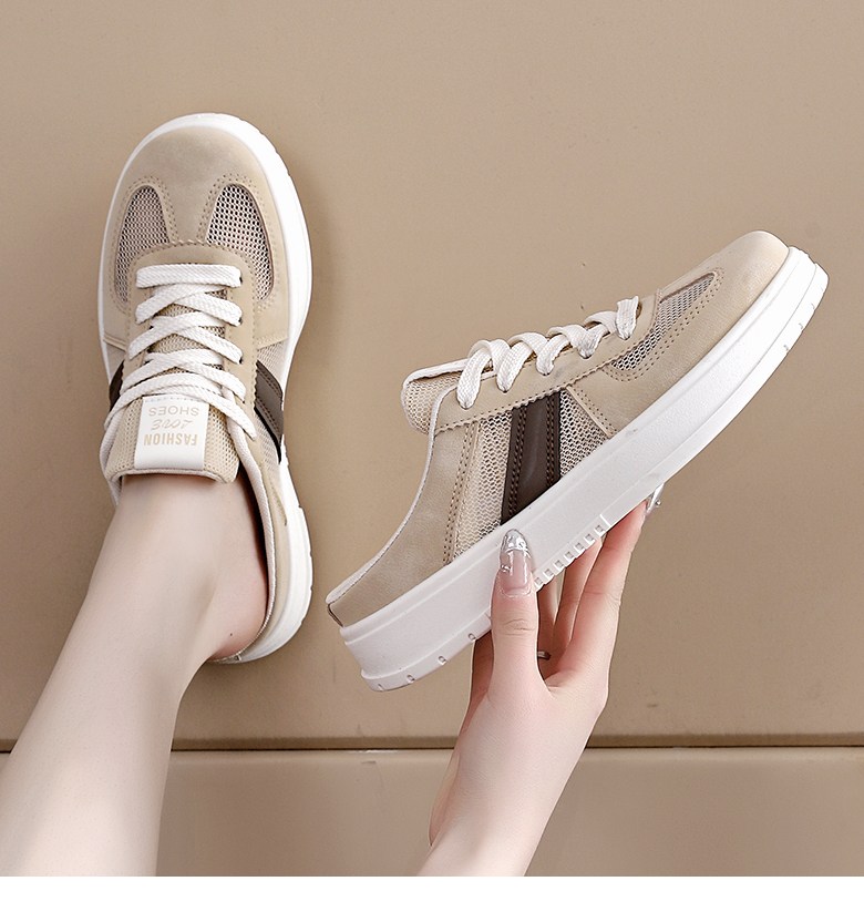 여성 발편한 뮬 여성뮬슬리퍼형샌들