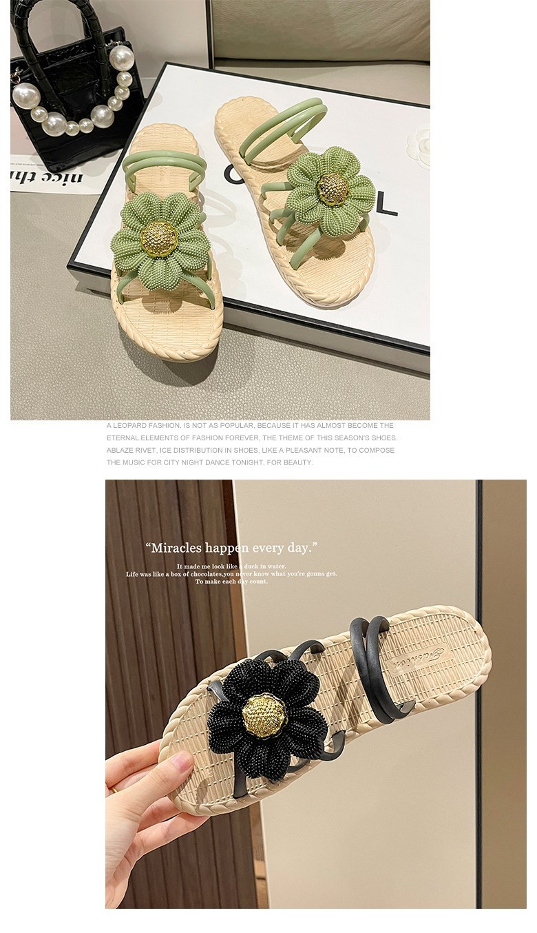 여성여름샌들 발편한샌들 외출 여성뮬슬리퍼형샌들