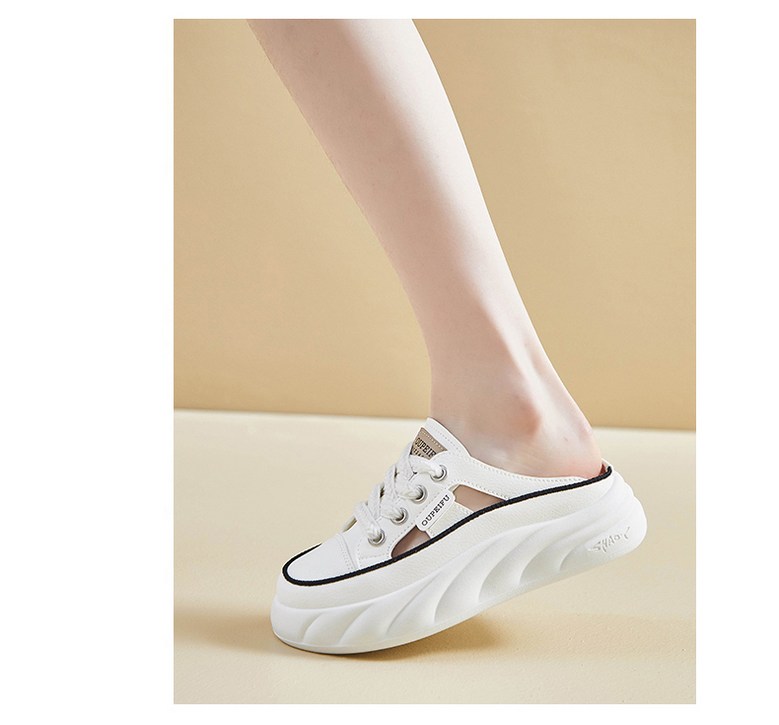 여성 발편한 뮬 여성뮬슬리퍼형샌들