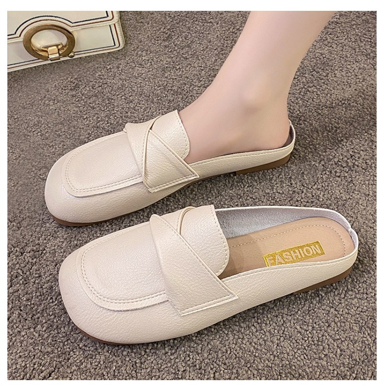 여성 발편한 뮬 여성뮬슬리퍼형샌들