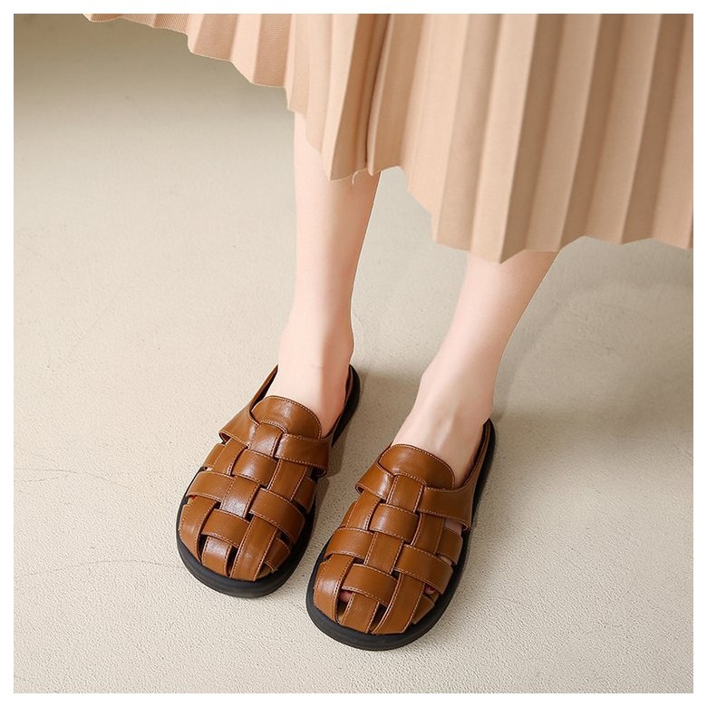 여성 발편한 사계절 여성뮬슬리퍼형샌들