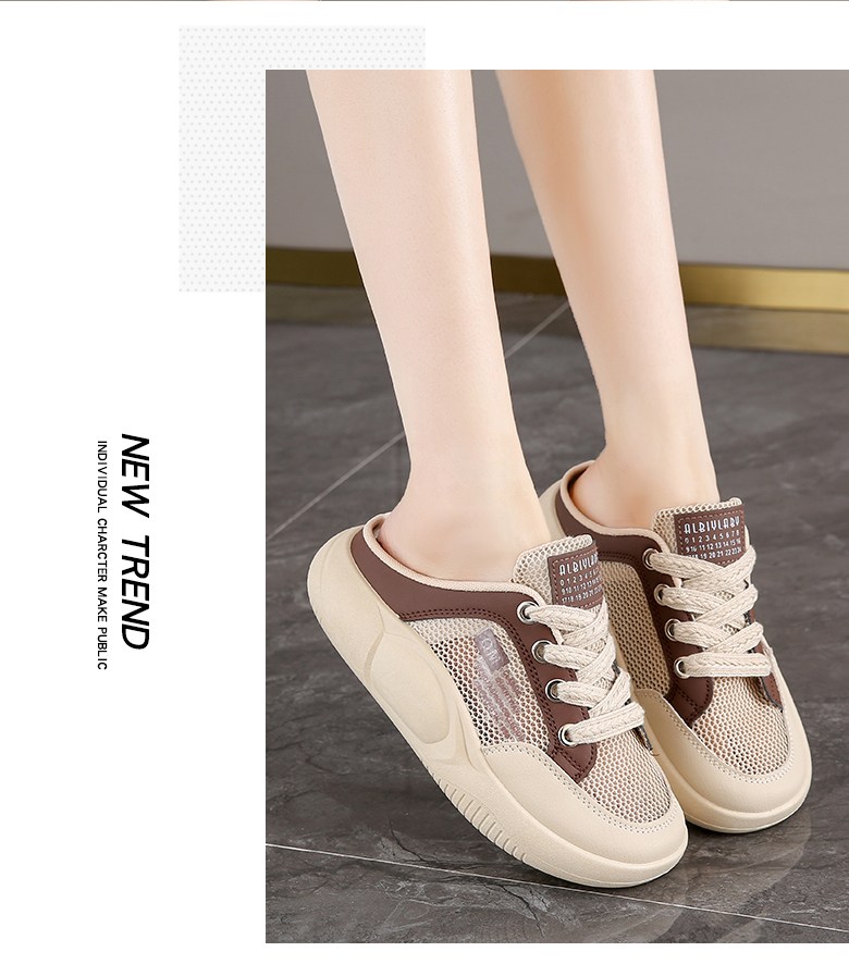 여성 발편한 뮬 여성뮬슬리퍼형샌들