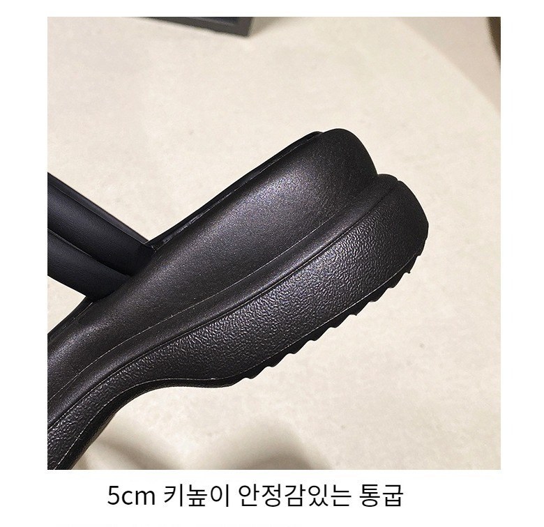 여성 경량 캐주얼 여성뮬슬리퍼형샌들