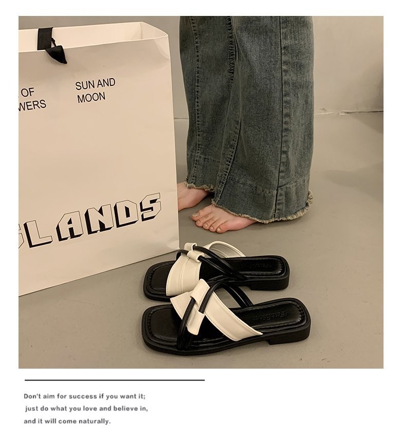 여성 여름 슬리퍼 여성뮬슬리퍼형샌들