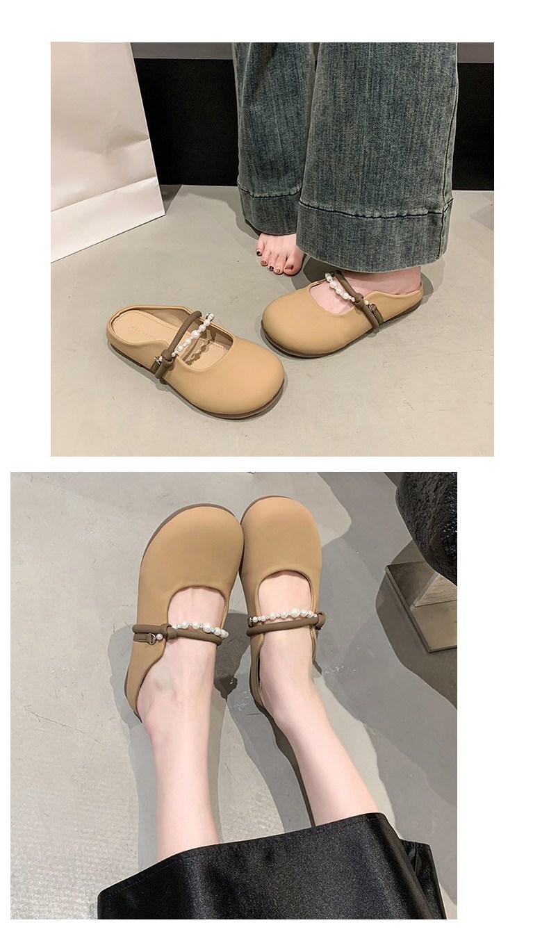 여성 사계절 뮬 여성뮬슬리퍼형샌들