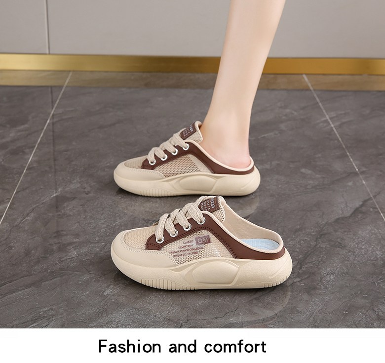 여성 발편한 뮬 여성뮬슬리퍼형샌들