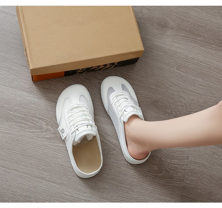 여성 통굽 발편한 여성뮬슬리퍼형샌들