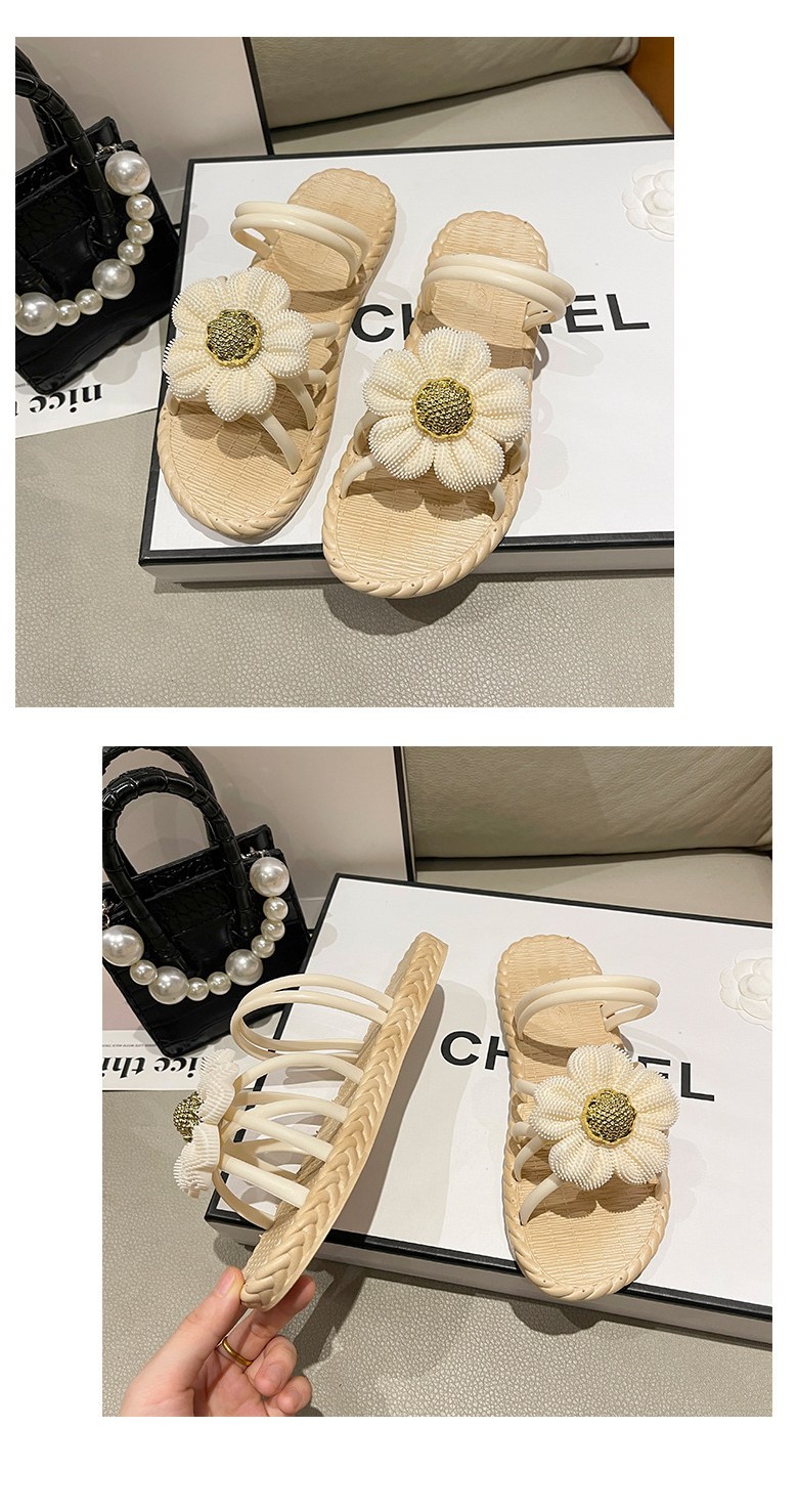 여성여름샌들 발편한샌들 외출 여성뮬슬리퍼형샌들