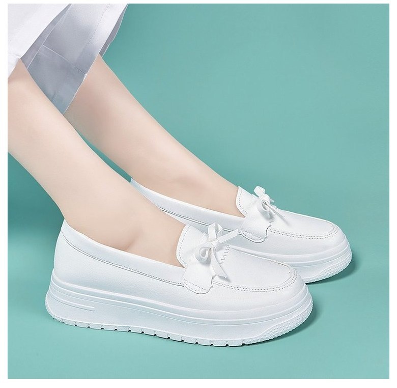 여성 발편한 통굽 여성간호사화유니폼화