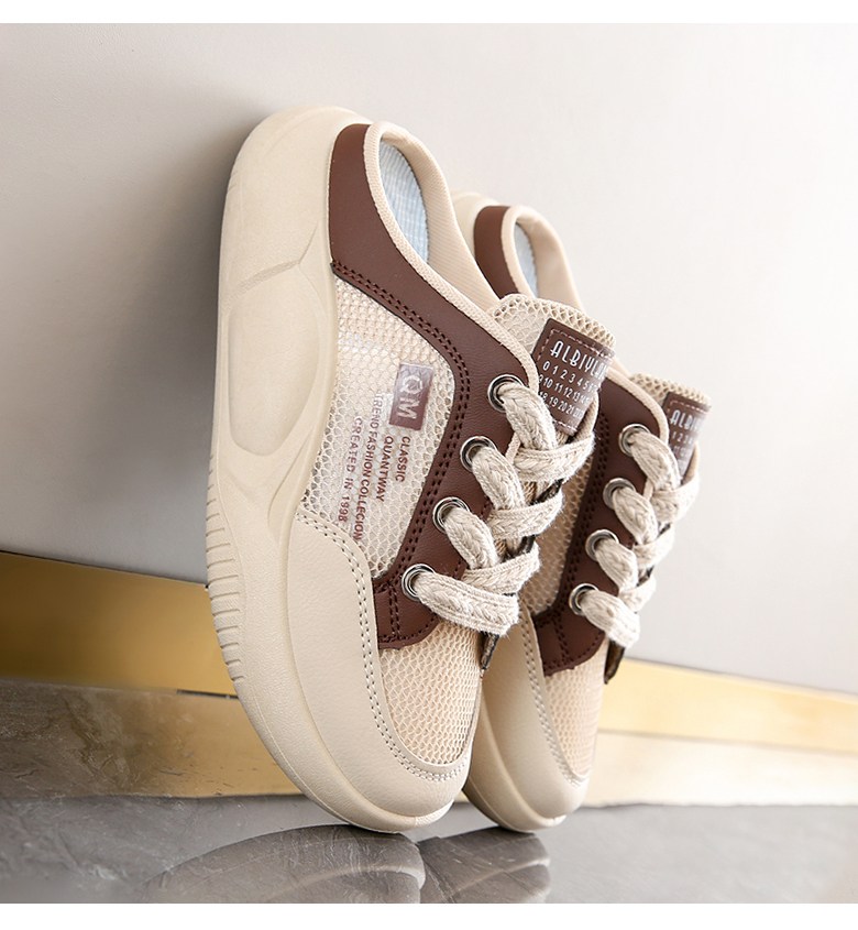 여성 발편한 뮬 여성뮬슬리퍼형샌들