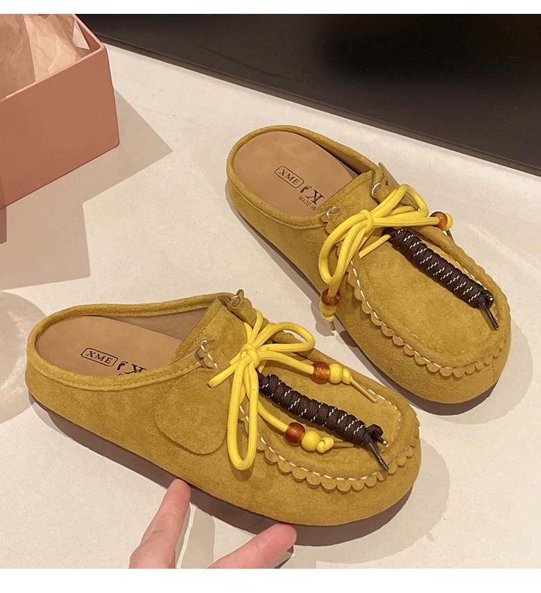 여성 캐주얼 로퍼 여성뮬슬리퍼형샌들