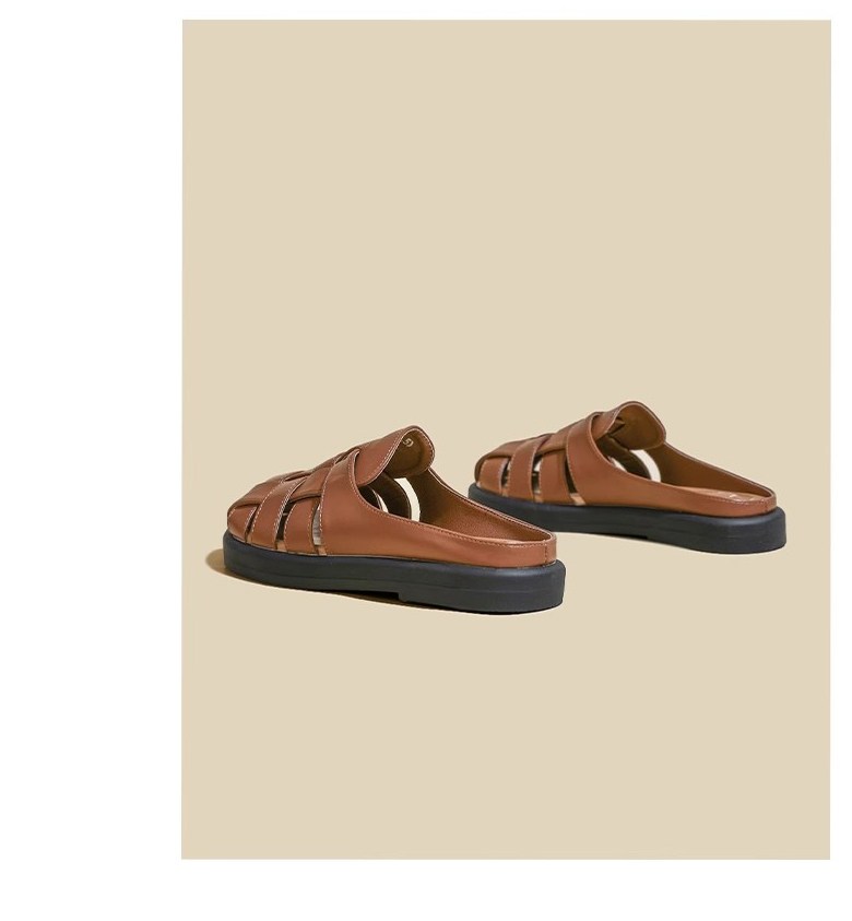 여성 발편한 사계절 여성뮬슬리퍼형샌들