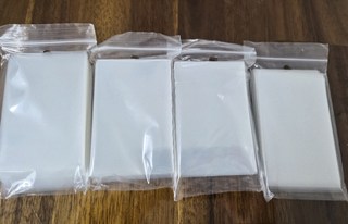 코히모 포토 카드 슬리브 58 x 89 mm, 투명, 200개 코히모 포토 카드 슬리브 58 x 89 mm, 투명, 200개 사용감 참고 사진 2