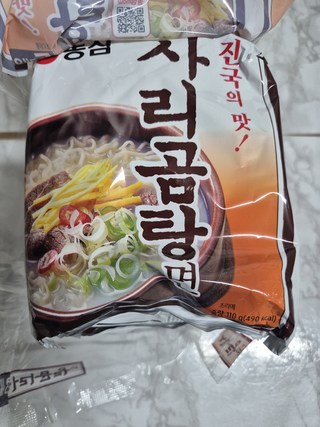 농심 사리곰탕면을 활용한 다양한 조리 예시
