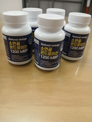 웰핏 콘드로이친 1200 MBP, 60정, 5개 웰핏 콘드로이친 1200 MBP, 60정, 5개 사용감 참고 사진 4