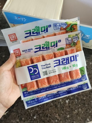 한성기업 크래미H 맛살 145g + 90g 세트, 235g, 2세트 사용감 참고 사진 2-1