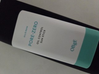 OBge 포어제로 오일 컨트롤 선스틱 SPF50+ PA++++, 18g, 1개 사용감 참고 사진 5-1