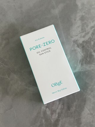 OBge 포어제로 오일 컨트롤 선스틱 SPF50+ PA++++, 18g, 1개 OBge 포어제로 오일 컨트롤 선스틱 SPF50+ PA++++, 18g, 1개 사용감 참고 사진 3