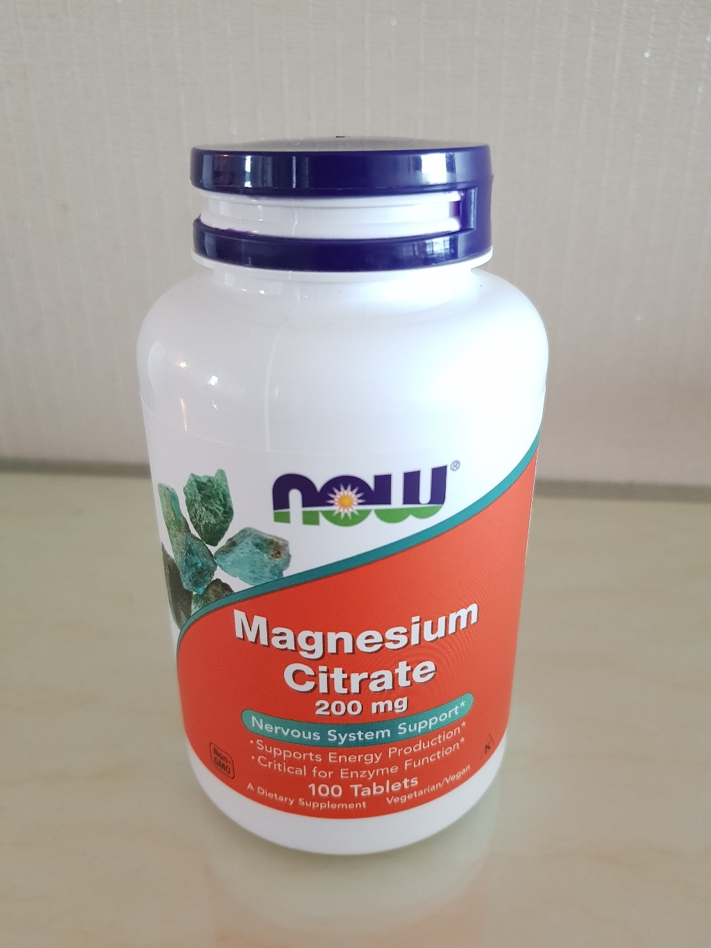 나우푸드 마그네슘 시트레이트 200mg 타블렛 100정, 1개 이미지 4