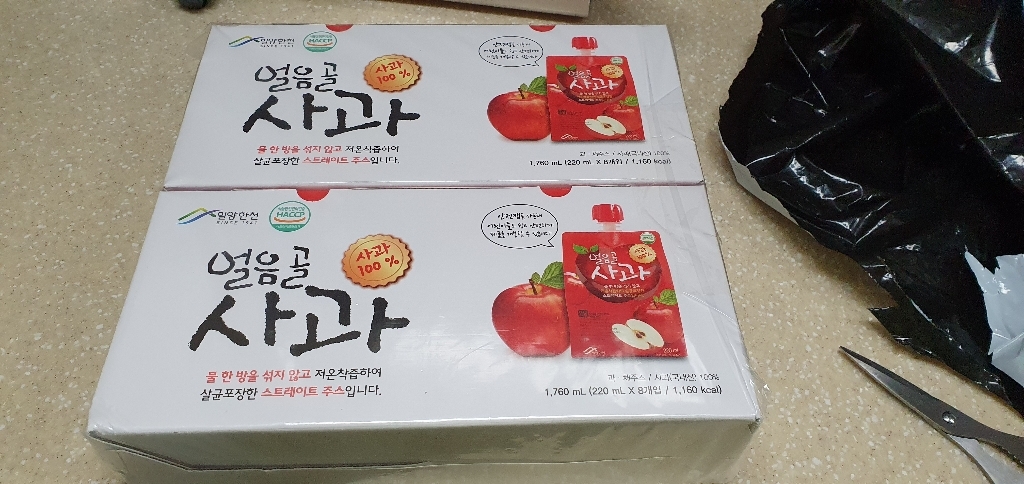 밀양한천 얼음골 사과 주스 220ml, 16개 실사용 후기 | 효과 있을까? - 상품 이미지 3