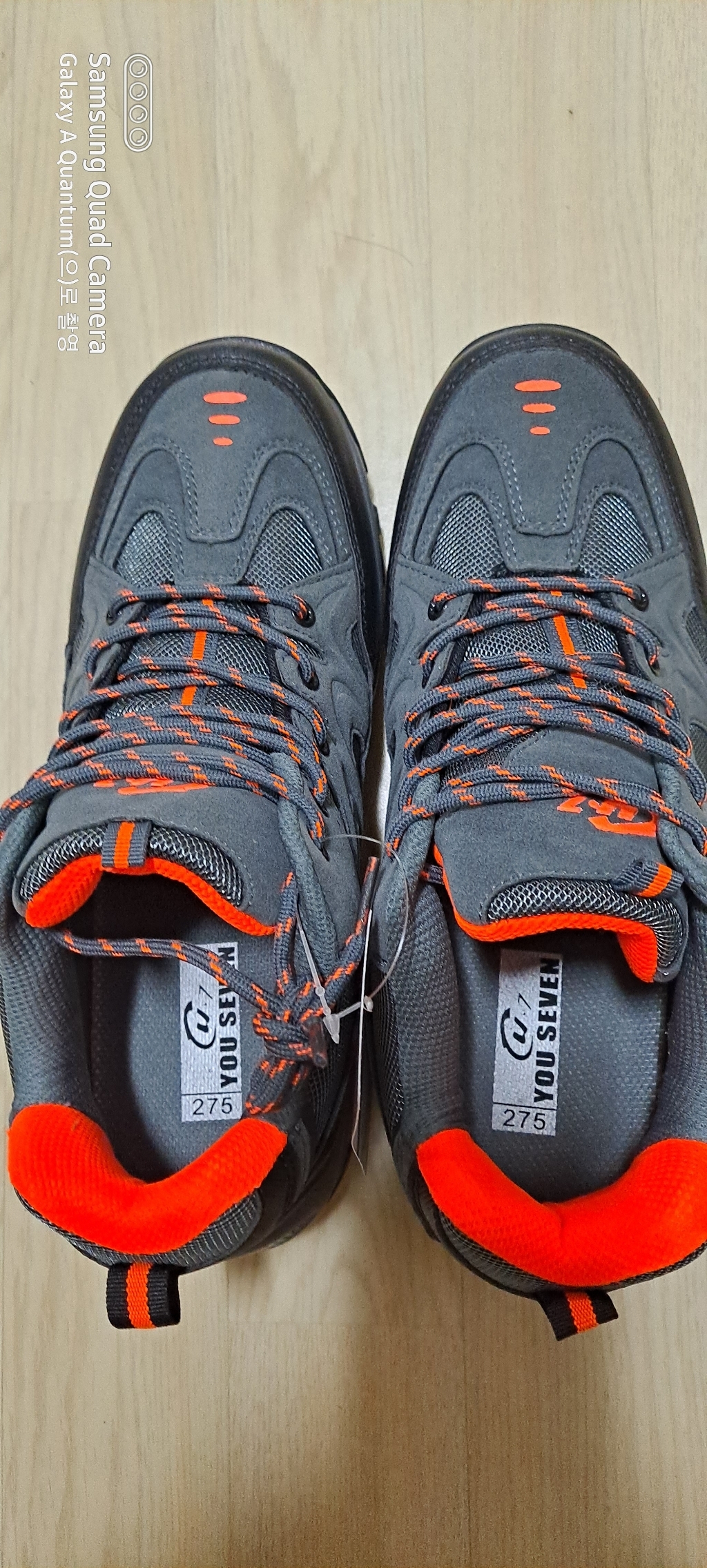 유세븐 남성용 등산화 D002 이미지 3