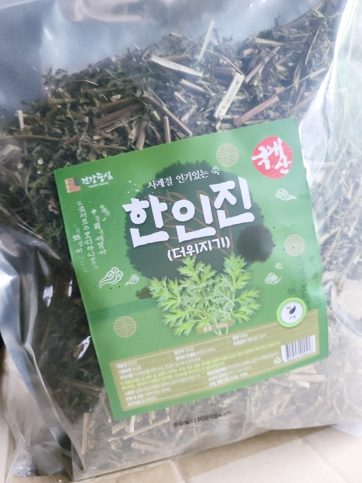 건강중심 국산 더위지기 한인진 말린 쑥 500g, 2개 이미지 2