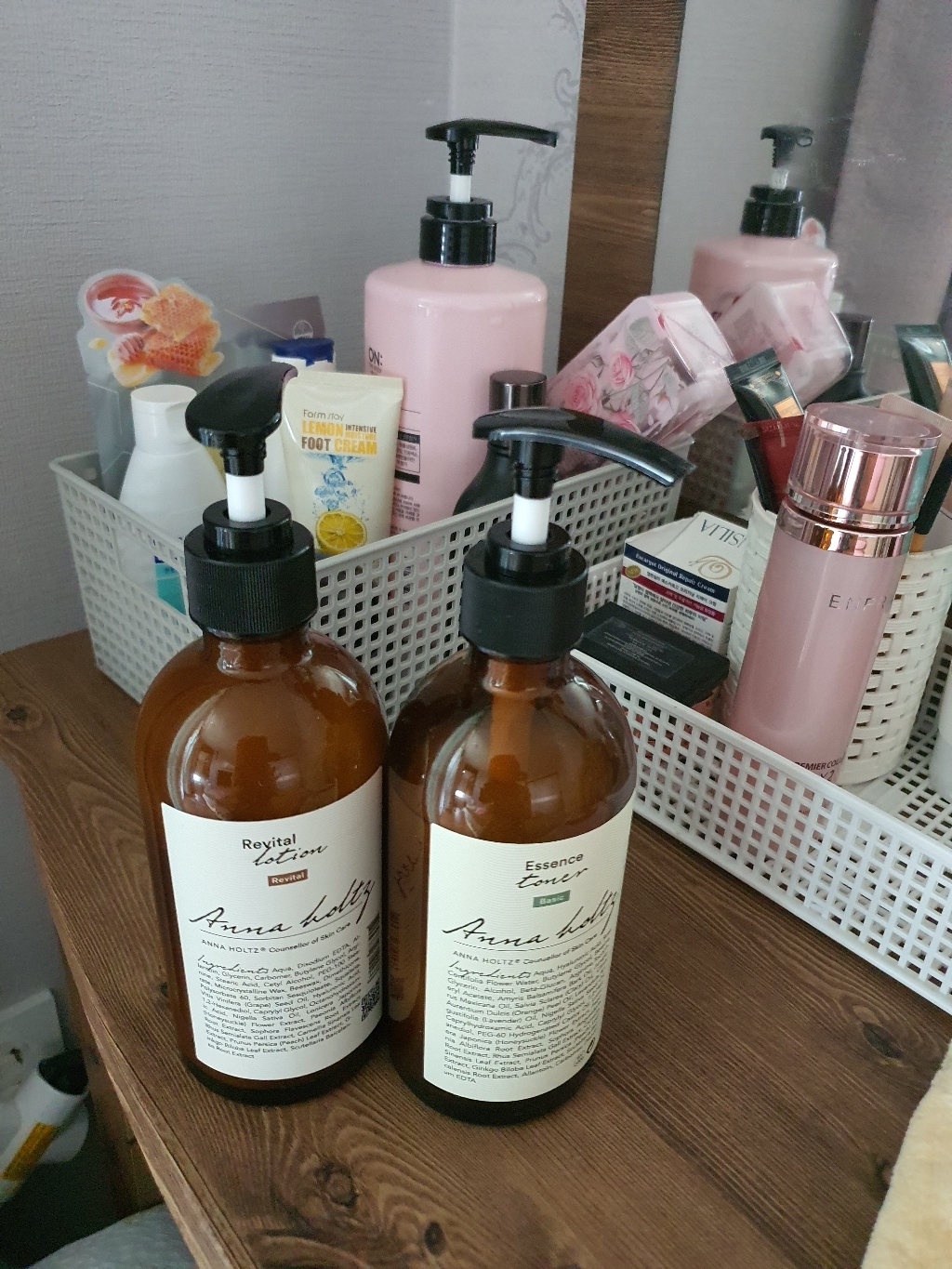 안나홀츠 보습 영양 탄력 리바이탈 스킨 로션 대용량 2종 세트 이미지 3