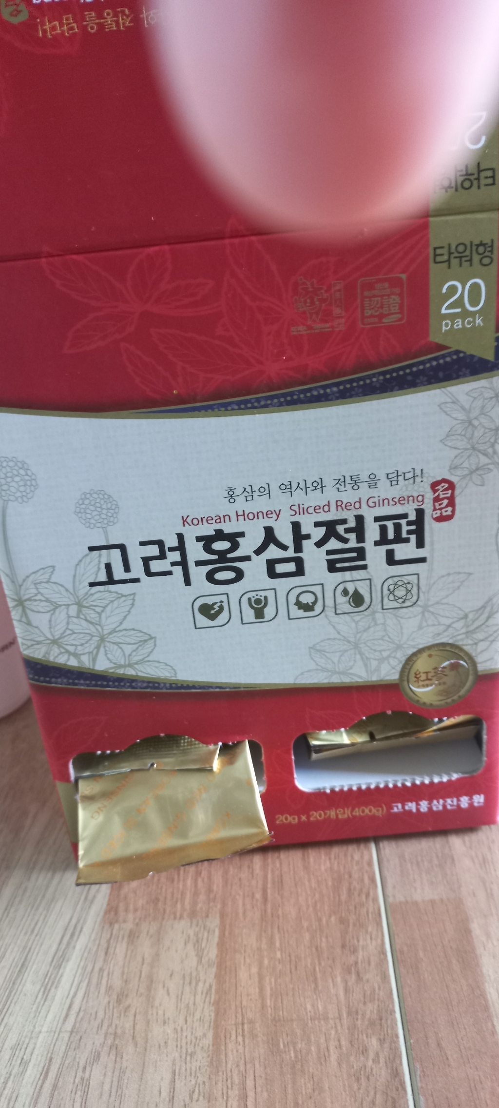 고려홍삼진흥원 고려홍삼절편 타워형 + 쇼핑백 400g, 2박스 맛있게 먹은 솔직 후기 - 상품 이미지 2