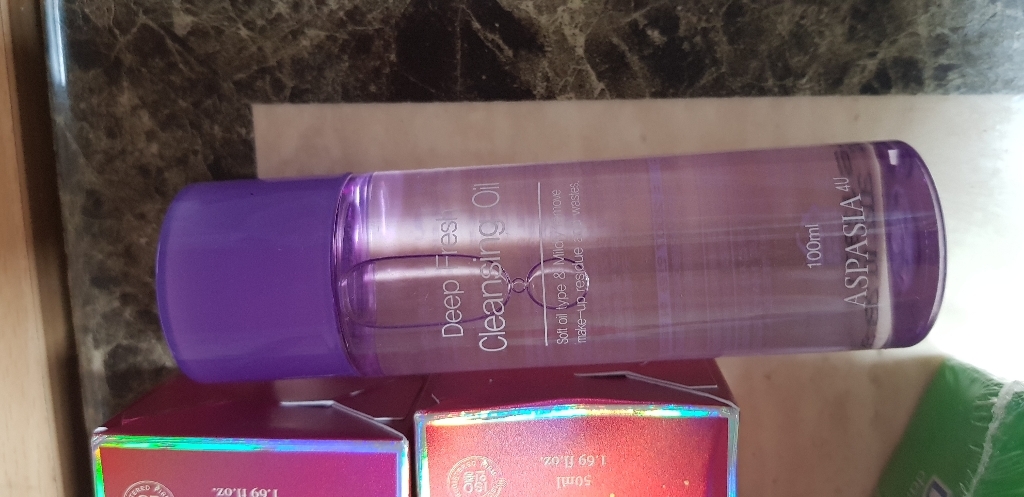 아스파시아 4U 딥 후레쉬 클렌징 오일 100ml 실사용 후기 | 효과 있을까? - 상품 이미지 2