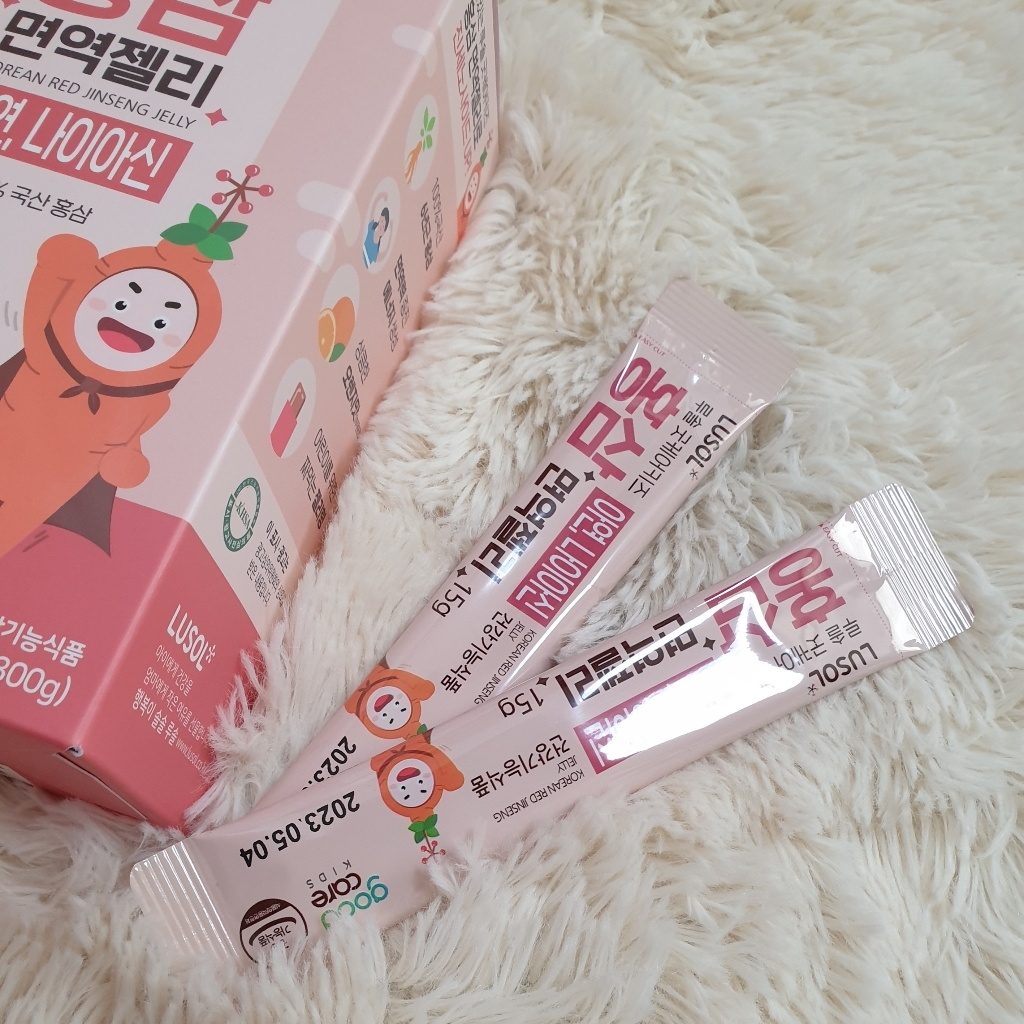 루솔 굿케어키즈 홍삼 면역젤리 20p 맛있게 먹은 솔직 후기 - 상품 이미지 3