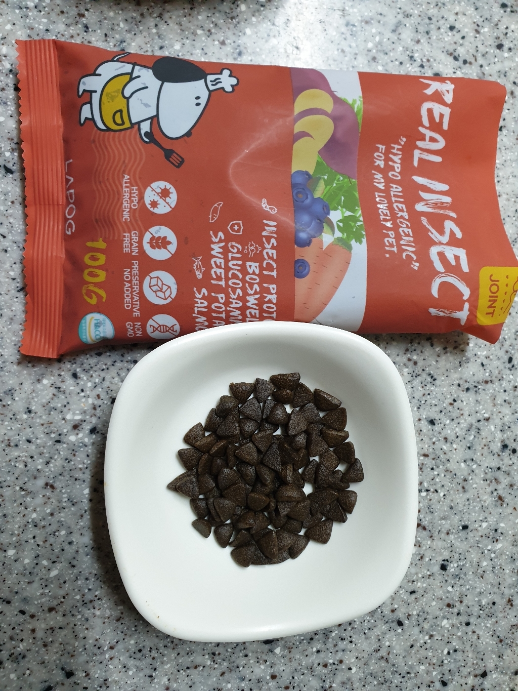 라포그 강아지 리얼인섹트 기능성 사료, 다이어트(체중감소), 1.2kg,... 솔직 후기 | 실제 사용자 리뷰 총정리 - 상품 이미지 3