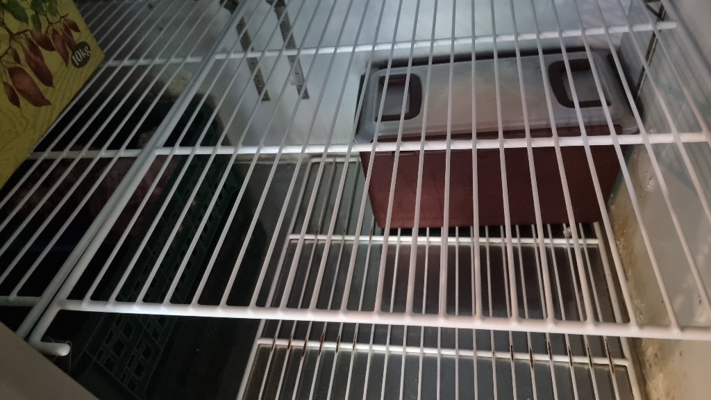 우성 업소용 냉장고 45박스 수평 선반(W575*H635*H595) 좌 우세트 고리포함 이미지 3